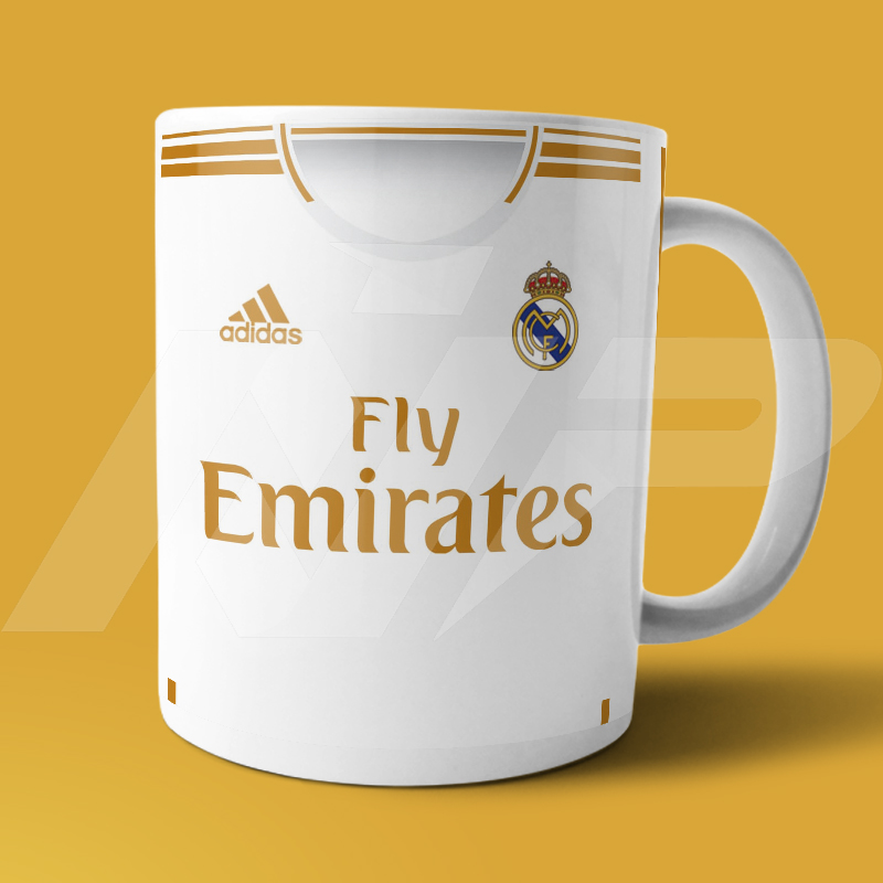 TAZA PERSONALIZADA Camiseta Real Madrid 2023